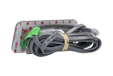 Spaside Control, Balboa Lite Leader, 2-Button, LED, Light/Jet-Temp, w/10' 6 Pin Phone Cable : 54116
