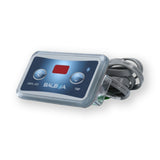 Spaside Control, Balboa Lite Digital, 2-Button, LED, Light/Jet-Temp, w/7' 6 Pin Phone Cable : 51705