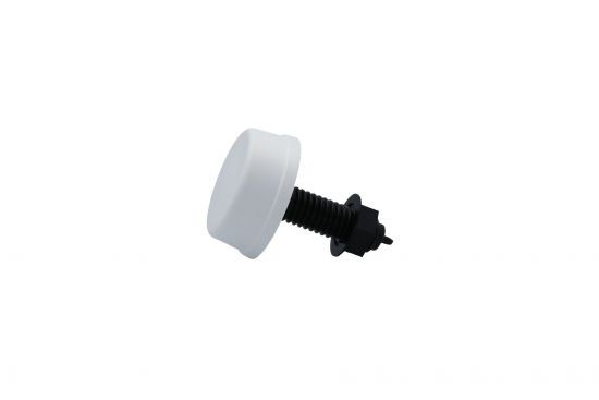 Air Button, Herga, Mushroom, White : 6433