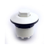 Air Button, Herga, Contemporary, White : 6442-OW
