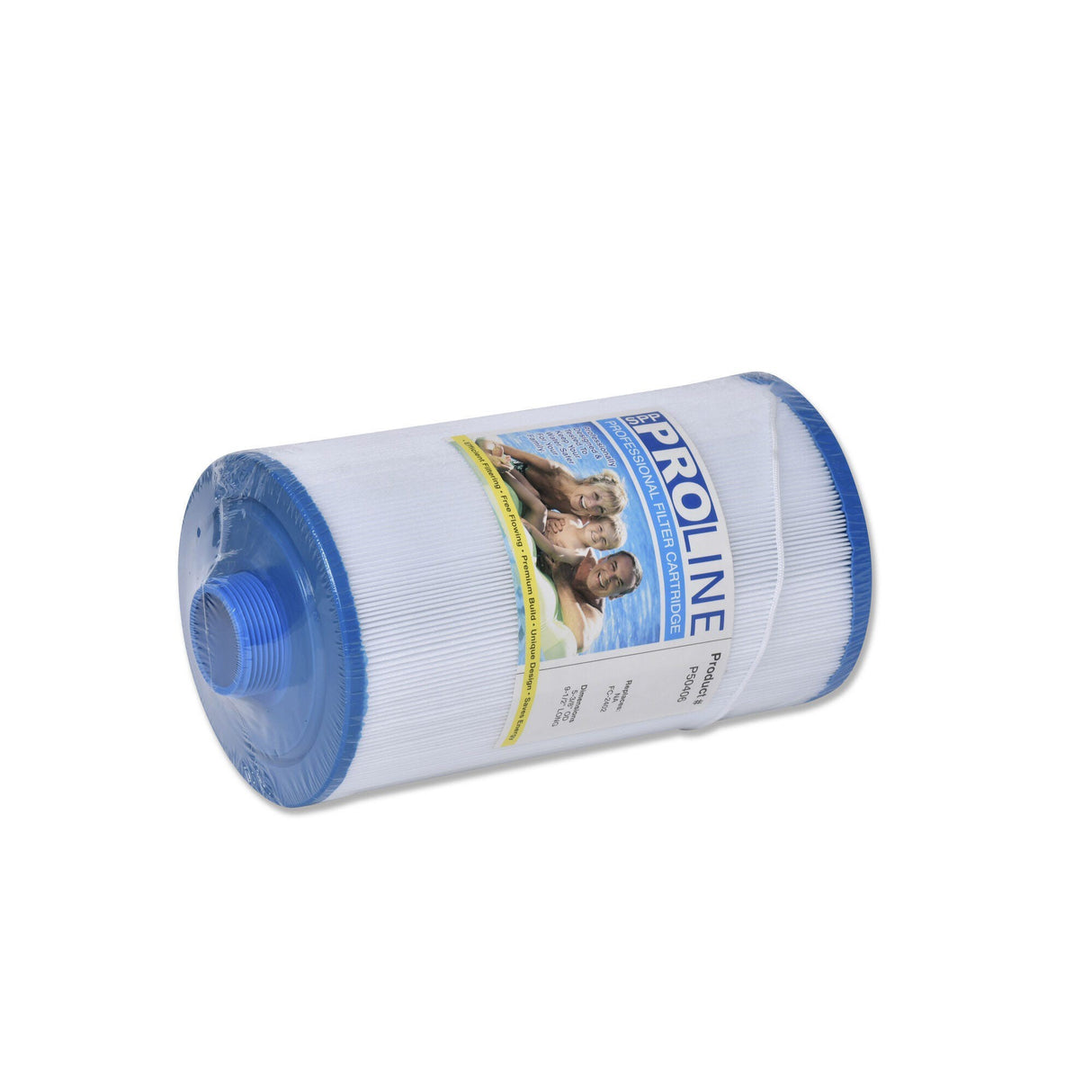Filter Cartridge: Proline, Diameter: 5-1/4" Length: 9-3/8" Top: Closed w/ String Handle Bottom 1.5" MPT FC-2402 : 50406