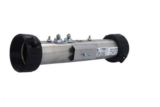 Heater Assembly, Spa Builders, 4.0kW, 230V, 2" x 12"Long, Titanium Element : C2400-1002-TI