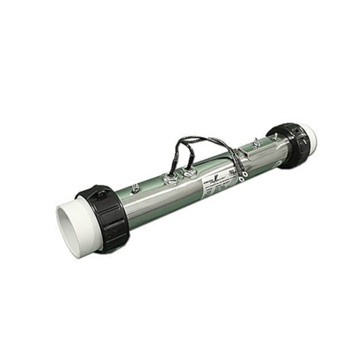 Heater Assembly, DM/Vita, 3.0kW, 230V, 2" x 15"Long, w/8" Leads, Tailpieces, w/pressure tap : C2300-0010ET