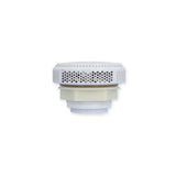Suction Assembly, Waterway, VGB, Super Hi-Flo, 5"Dia Cover, 2" Straight Nut, White : 640-3780V