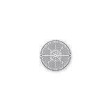 Suction Assembly, Waterway, VGB, Super Hi-Flo, 5"Dia Cover, 2" Straight Nut, White : 640-3780V