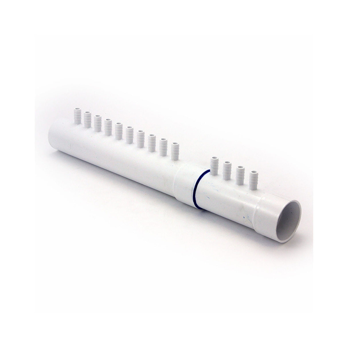 Manifold, PVC, Sundnace, 1-1/2"S x Dead End x 14 3/8"RB Ports : 6540-782