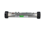 Heater Assembly, HydroQuip, Flo-Thru, 4.0KW, 230V, 2" x 15" w/Tailpiece : 26-0315-5S-KA