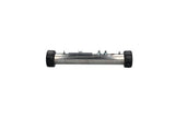 Heater Assembly, HydroQuip, Flo-Thru, 4.0KW, 230V, 2" x 15" w/Tailpiece : 26-0315-5S-KA