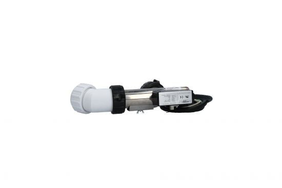Heater Assembly, Arctic Spas, 45° Curve, 5.5kW, 230V, Hairpin Element, w/Tailpieces : A2550-5251ET