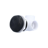 Diverter Valve, Waterway, On/Off, 1" Dual Port, Horizontal, 3-Way, 5-Scallop, Black : 600-4381