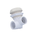 Valve, On/Off, Waterway, 2-Port, 1" Horizontal 2-Port, White : 600-4380