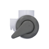 Valve, On/Off, Waterway, 2-Port, 1" Horizontal 2-Port, White : 600-4380
