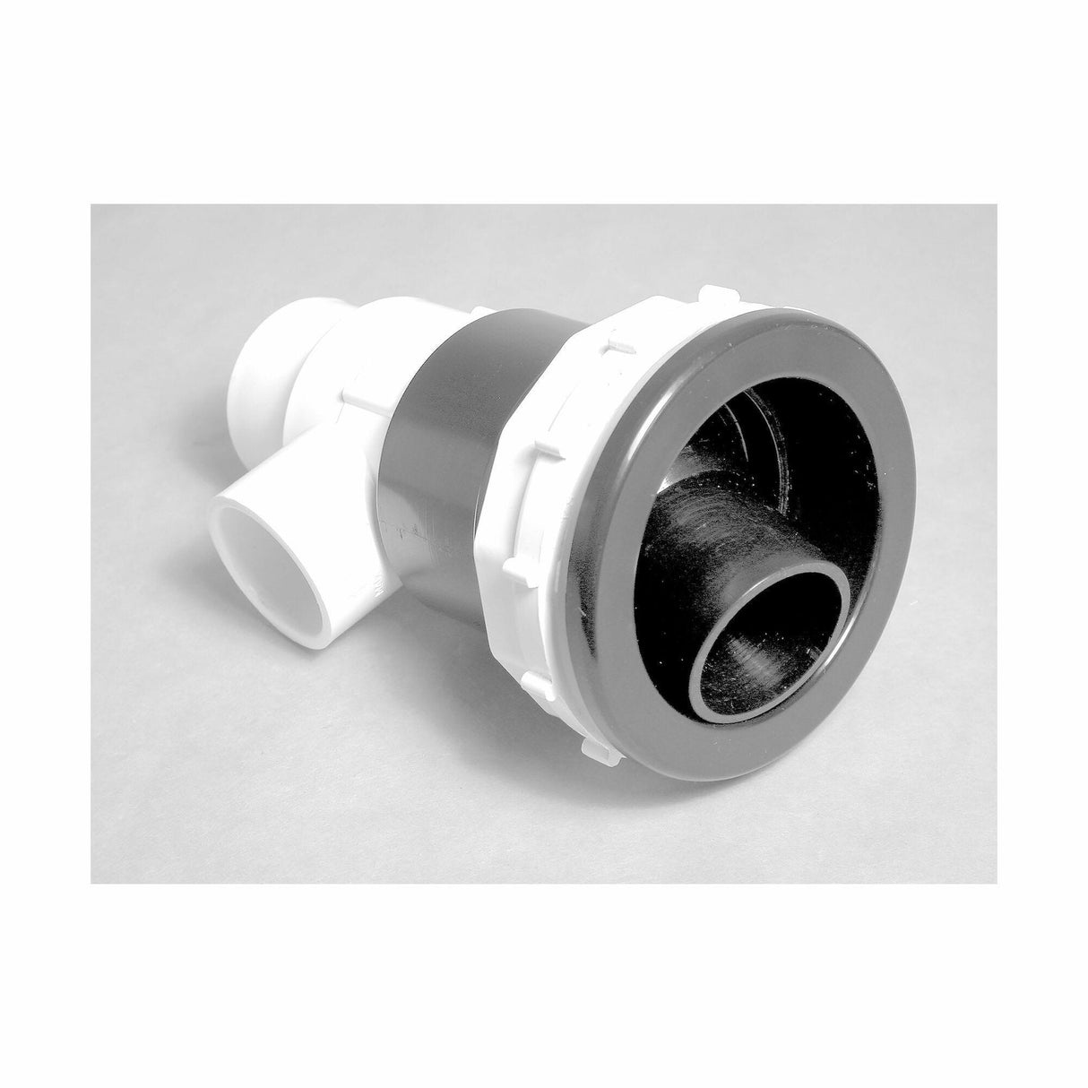 Jet, Power Swim, 1-1/2S X 1/2S, Smooth, Black, Ss Trim Ring : 10951