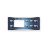 Overlay, Spaside, Balboa VL801D, Deluxe, 8-Button, Blower-Jets-Jets : 10763