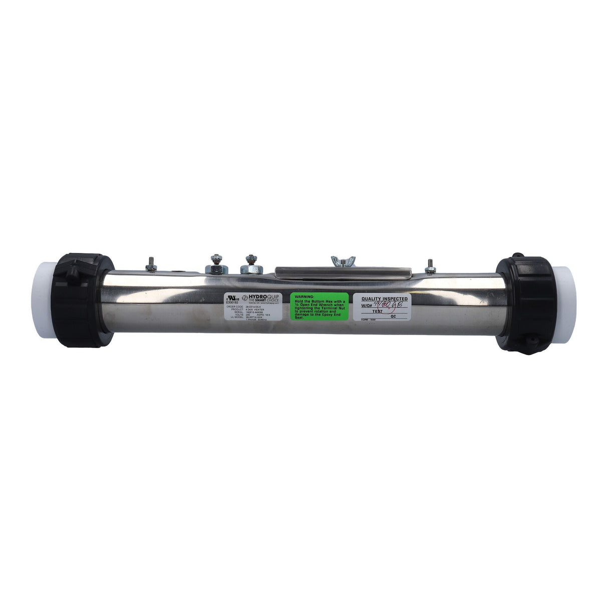 Heater Assembly, ACC/Acura, 15"Long, 4.0kW, 230V, 2", w/Tailpieces : C2400-0304