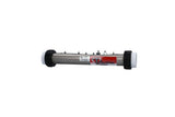 Heater Assembly, HydroQuip/Waterway, Flo-Thru, Titanium, 5.5KW, 230V, 2" x 15" : 26-0808-7TD-K