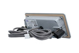 Spaside Control, HydroQuip Eco-3,Rect., 6-Button, LED, Pump1-Pump2-Blower/Aux-Light-Up-Down : 34-0197