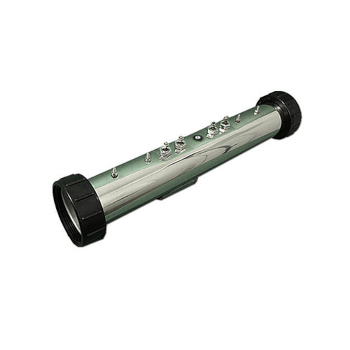 Heater Assembly, HydroQuip, 8000/8600 Series, Dual Element, 11kW, 230V, 3" x 19-1/4"Long, No Tailpieces : 26-0054