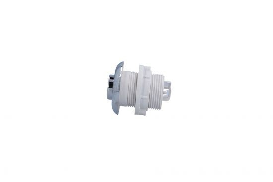 Air Button, Hydrabath, HSA, Raised w/Nut, Chrome : HSA-217