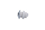 Air Button, Hydrabath, HSA, Raised w/Nut, Chrome : HSA-217