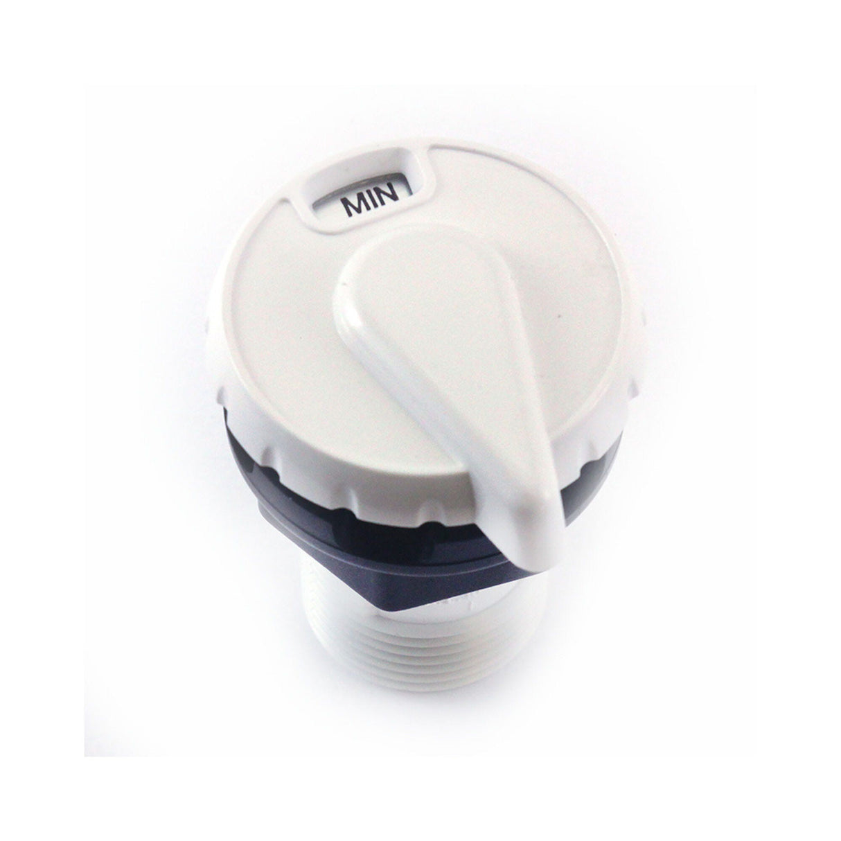 Air Control, HydroAir Slimline, 1/2", Teardrop, White : 10-2530