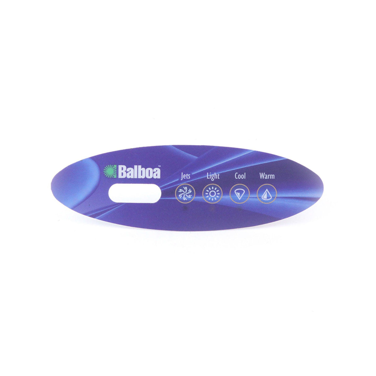 Overlay, Spaside, Balboa MVP/VL240, 4-Button, Jets-Light-Cool-Warm : 11745