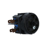Air Switch, Herga, Latching, DPDT, 20A, Center Spout : 6862-AC