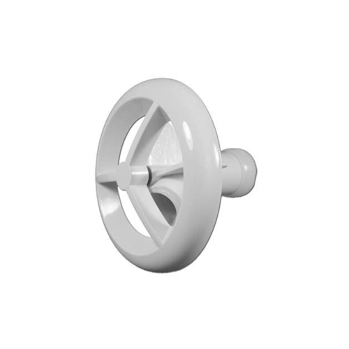 Jet Trim Kit, HydroAir, Original Freedom, Micro'ssage, 3-3/16" Face, White : 16-FS00TM