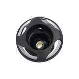 Jet Internal, Waterway, Poly Storm, Thread In, Rotating, 3-5/8" Face, Swirl, Dark Gray/Stainless : 229-4039-DSG-1S