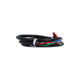Amp Plug, Pump, 2-Speed, 14/4, 72" Cord, Red : 5-50-0198