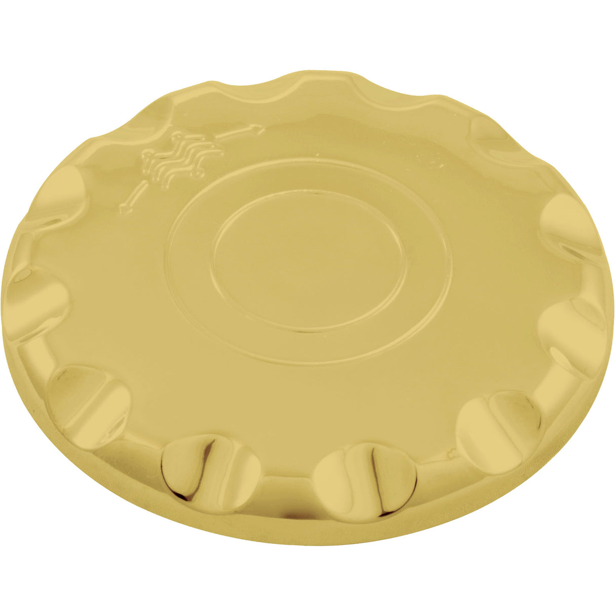 Hydrabaths Air Control Knob, Polished Brass : 200515