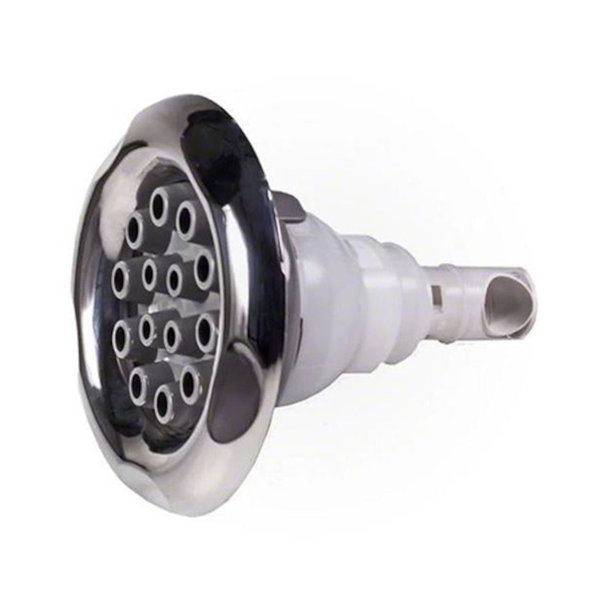 Jet Internal, CMP Typhoon 500, 14 Port Rotossage, 5" Face, 5-Scallop, Classic Gray with SS Escutcheon : 23452-712-900
