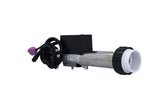 Heater Assembly, HydroQuip, Slide, 7109B, 4.0kW, 230V, 2" x 15'Long, w/2 Sensors, 24"Cord, Tailpieces : 26-85B-B00-1FP3