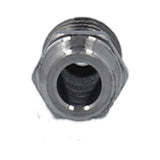 Fitting, Stainless Steel, Barbed Adapter, Sundance / Jacuzzi, 1/8"MPT x 3/8"Barb : 6540-034