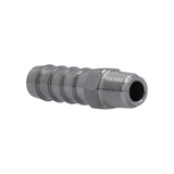 Fitting, Stainless Steel, Barbed Adapter, Sundance / Jacuzzi, 1/8"MPT x 3/8"Barb : 6540-034
