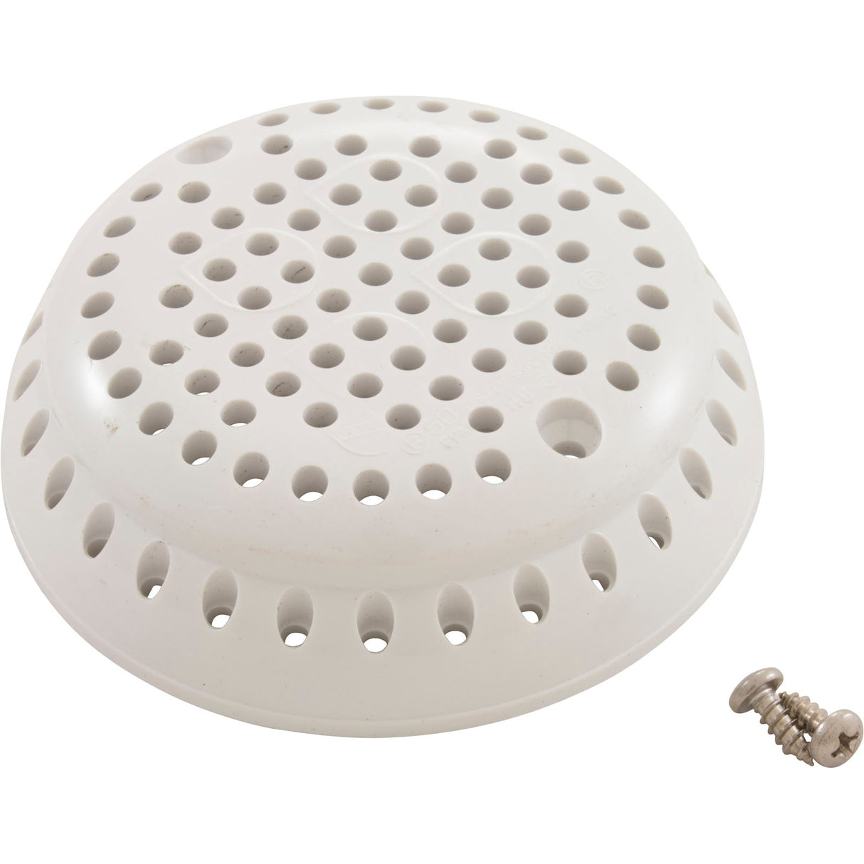 Suction Cover, Hydrobaths, 3-3/4"fd, 50 gpm, White : 203601