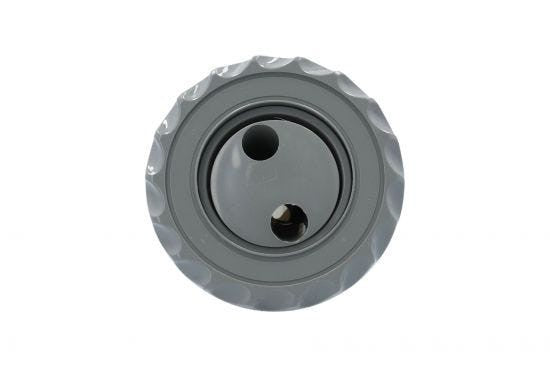 Jet Internal, Waterway Poly Jet, Adjustable Deluxe, Pulsator, 3-1/2" Face, Gray : 210-6077