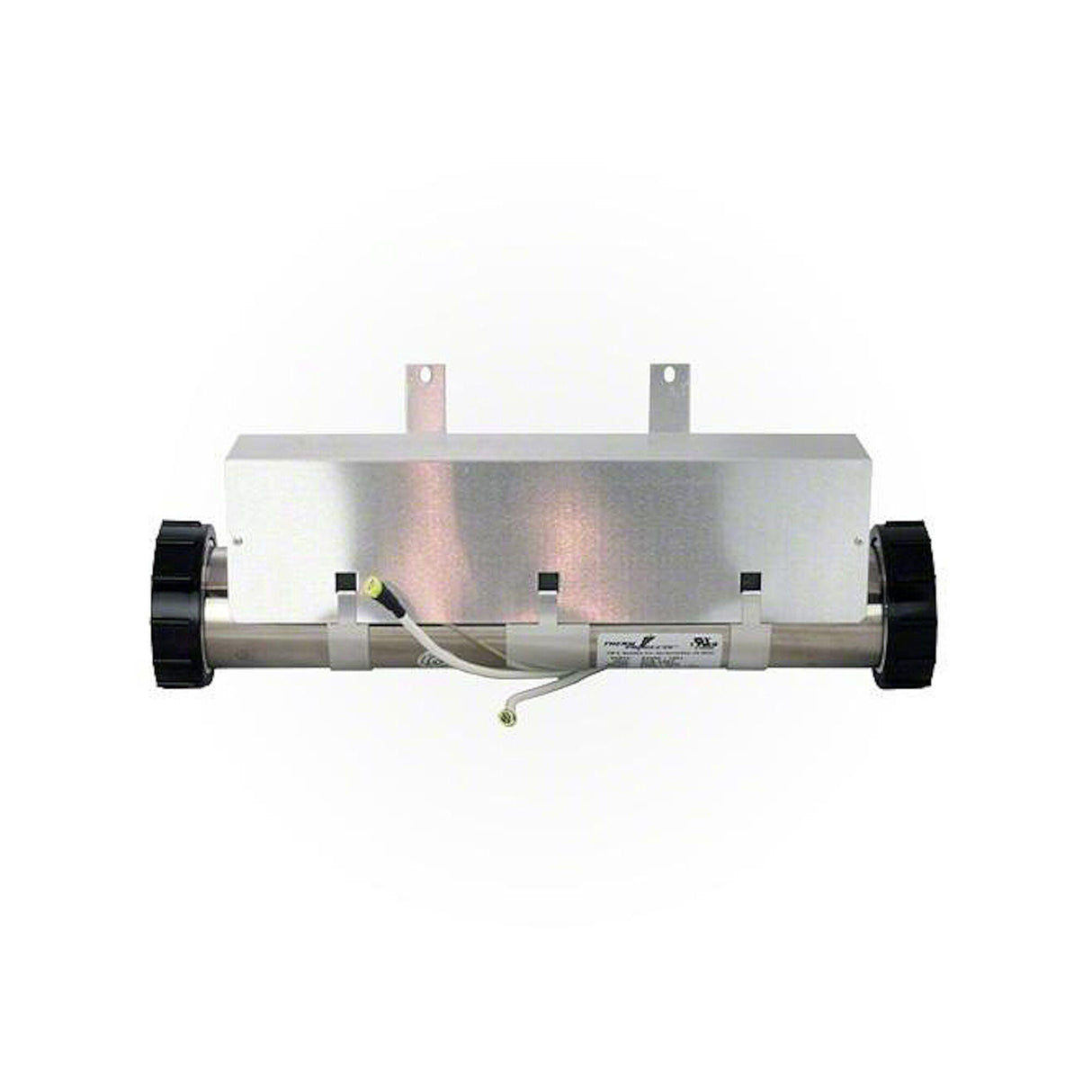Heater Assy, Leisure Bay, Flo-Thru, SS, 4kW,240V,3" x 17.5"L, w/Terminated Leads & 2-1/2" x 2"S Tail Pieces : E2400-1001