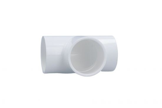 Fitting, PVC, Slip Tee, 2"S x 2"S x 2"S : 401-020