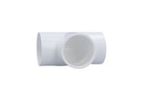 Fitting, PVC, Slip Tee, 2"S x 2"S x 2"S : 401-020