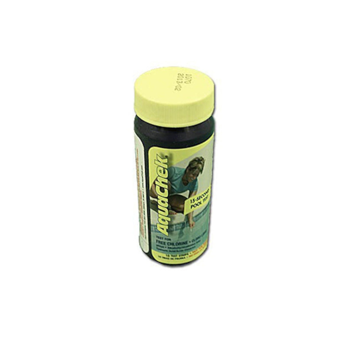 Water Testing, Test Strips, Aquacheck, Test Strips, Free Chlorine, pH & Alk, Cyanuric Acid, 10 Per Bottle : 511297