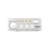 Overlay, Spaside, Presair Patrol, 3-Button, No Display, For S36010100 & S36010100-240 : 618-3