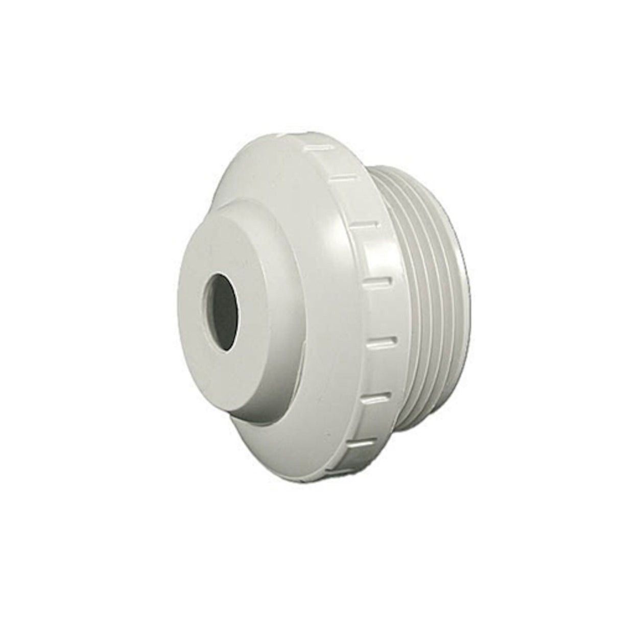 Eyeball Fitting, Return, Waterway, 1-1/2"MPT, 1/2" Eye Opening, White : 400-1410C