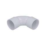 Fitting, PVC, Ell, 90°, Sweep, Slip, 1-1/2"S x 1-1/2"S : 411-9110