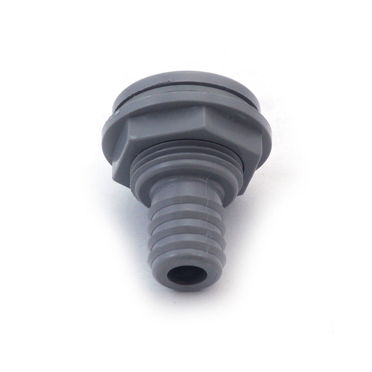 Jet Assembly, CMP Ozone, Smooth Face, 7/16" Port, 3/4" Barb, Gray, 1-1/4" hole size : 23400-009