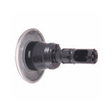 Jet Internal, Rising Dragon Quantum, 2-1/2" Face, Screw In, Directional, Smooth Gray w/ Stainless Escutcheon : RD203-2317S