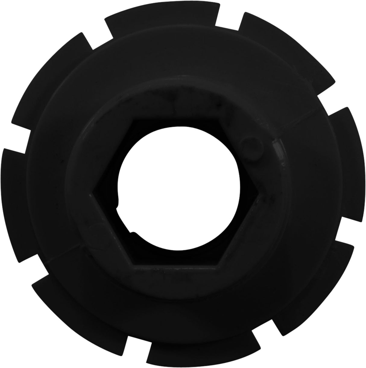 Wallfitting For Air Injector - Black : 215-2151 - Waterway Plastics - 215-2151 - PartsForSpas.com