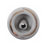 Jet Internal, Waterway Power Storm, Thread-In, Roto, 5"Face, Eclipse Style, Gray w/SS Trim : 239-0647S