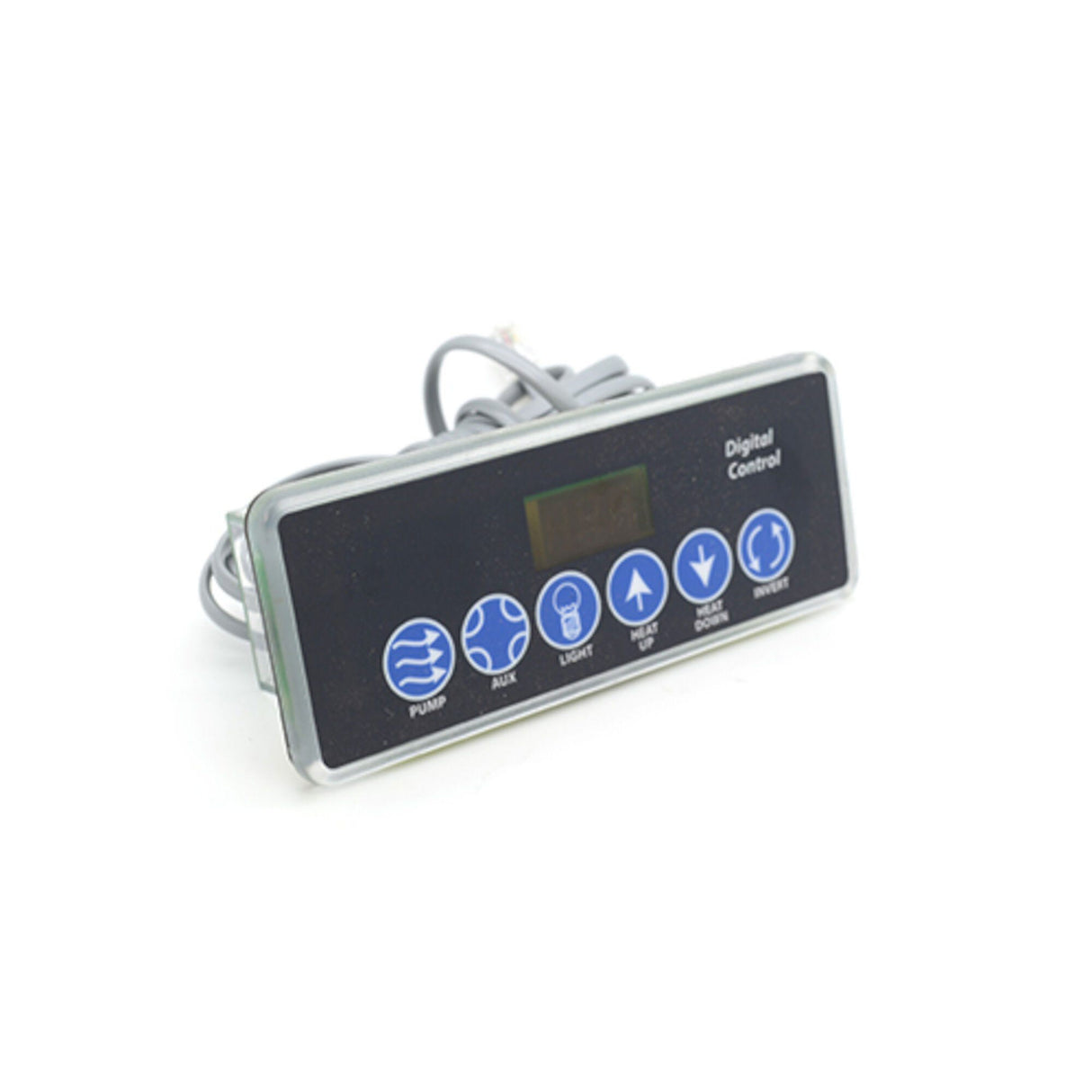 Spaside Control, CTI, Mini Max, LCD, 6-Button, Jets-Aux-Light-Heat Up-Heat Down-Invert : 1-628-MS2