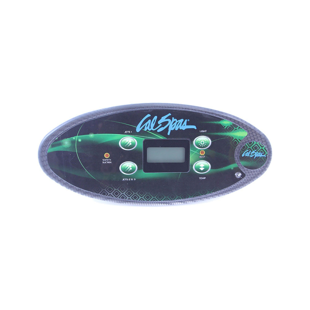 Spaside Control, Cal Spa, Balboa 407T, LCD, 2 to 3 Pumps 11" Oval, w/7' Ph Cable : ELE09204610
